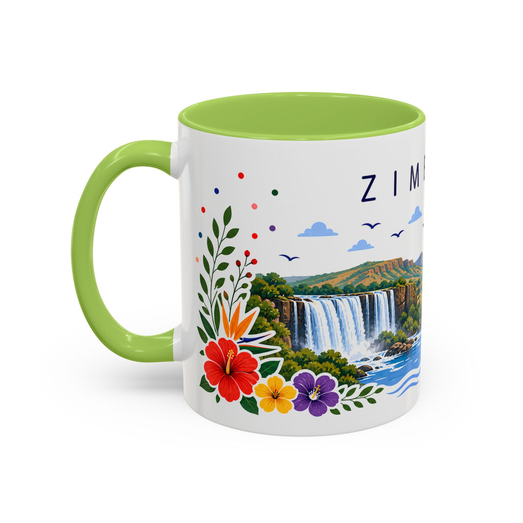 Zimbabwe Coffee Mug | Travel Souvenir Accent Mug | Place Gift Ceramic Cup 11oz 15oz