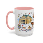 Vienna Travel Mug | European City Souvenir Accent Coffee Mug | 11oz 15oz Ceramic Cup