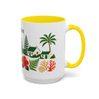 Norfolk Island Coffee Mug | Travel Souvenir Accent Mug | Country Gift Ceramic Cup 11oz 15oz