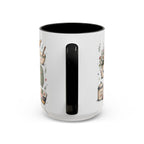 Grandma Makes Life Sweeter Coffee Mug | Gift From Grandkids | Accent Color Ceramic 11oz 15oz
