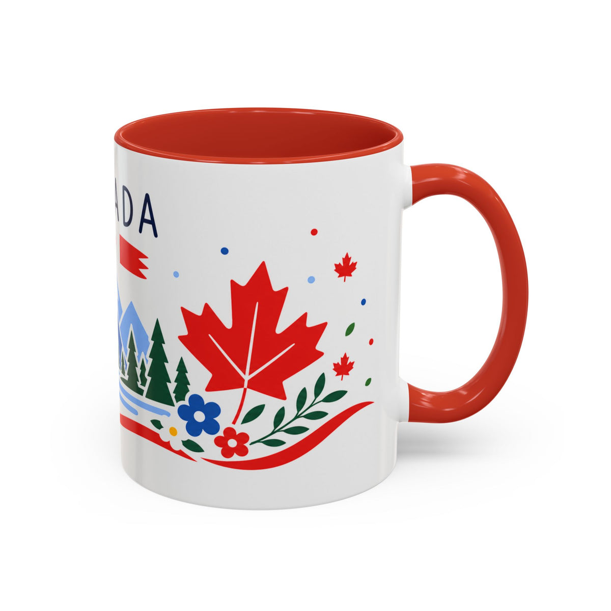 Canada Coffee Mug | Travel Souvenir Accent Mug | Country Gift Ceramic Cup 11oz 15oz