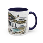 Isle of Mull Mug, Scotland Travel Souvenir, Bucket List Gift, Accent Ceramic Coffee Mug 11oz 15oz