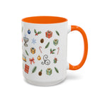 Budapest Christmas Mug | Watercolor City Souvenir | Ceramic Coffee Cup (11oz 15oz)
