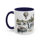 Loire Valley Mug, France Travel Souvenir, Bucket List Gift, Accent Ceramic Coffee Mug 11oz 15oz