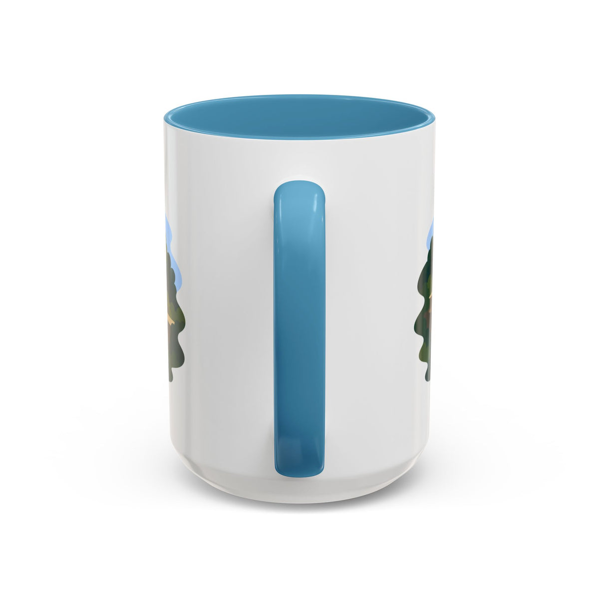 Mammoth Cave National Park Coffee Mug | Solid Color Block Park Souvenir | 11oz 15oz Accent Mug