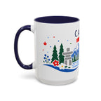 Canada Coffee Mug | Travel Souvenir Accent Mug | Country Gift Ceramic Cup 11oz 15oz