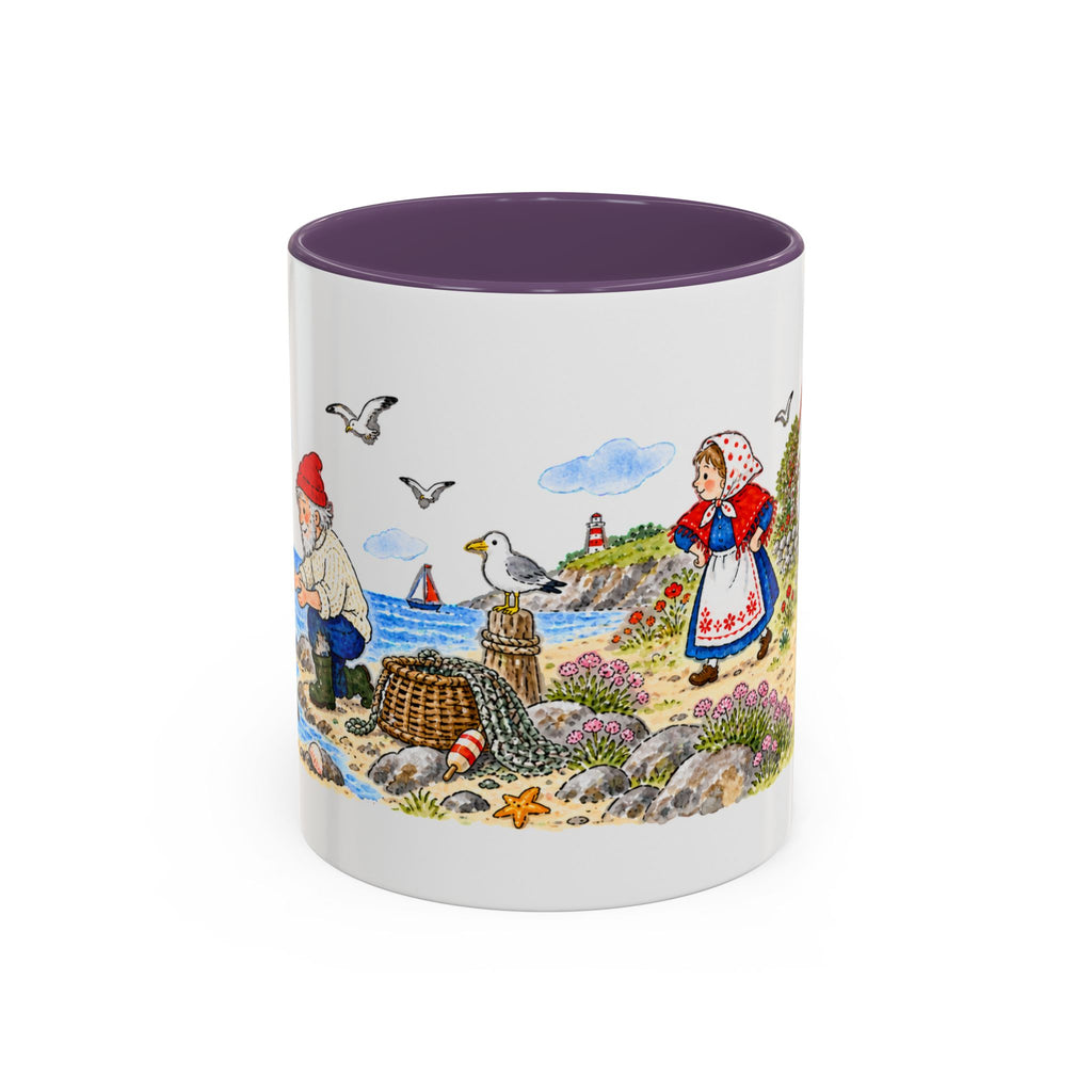 The Fisherman and His Wife Mug | Storybook Fairy Tale Accent Coffee Mug | EveryLegend