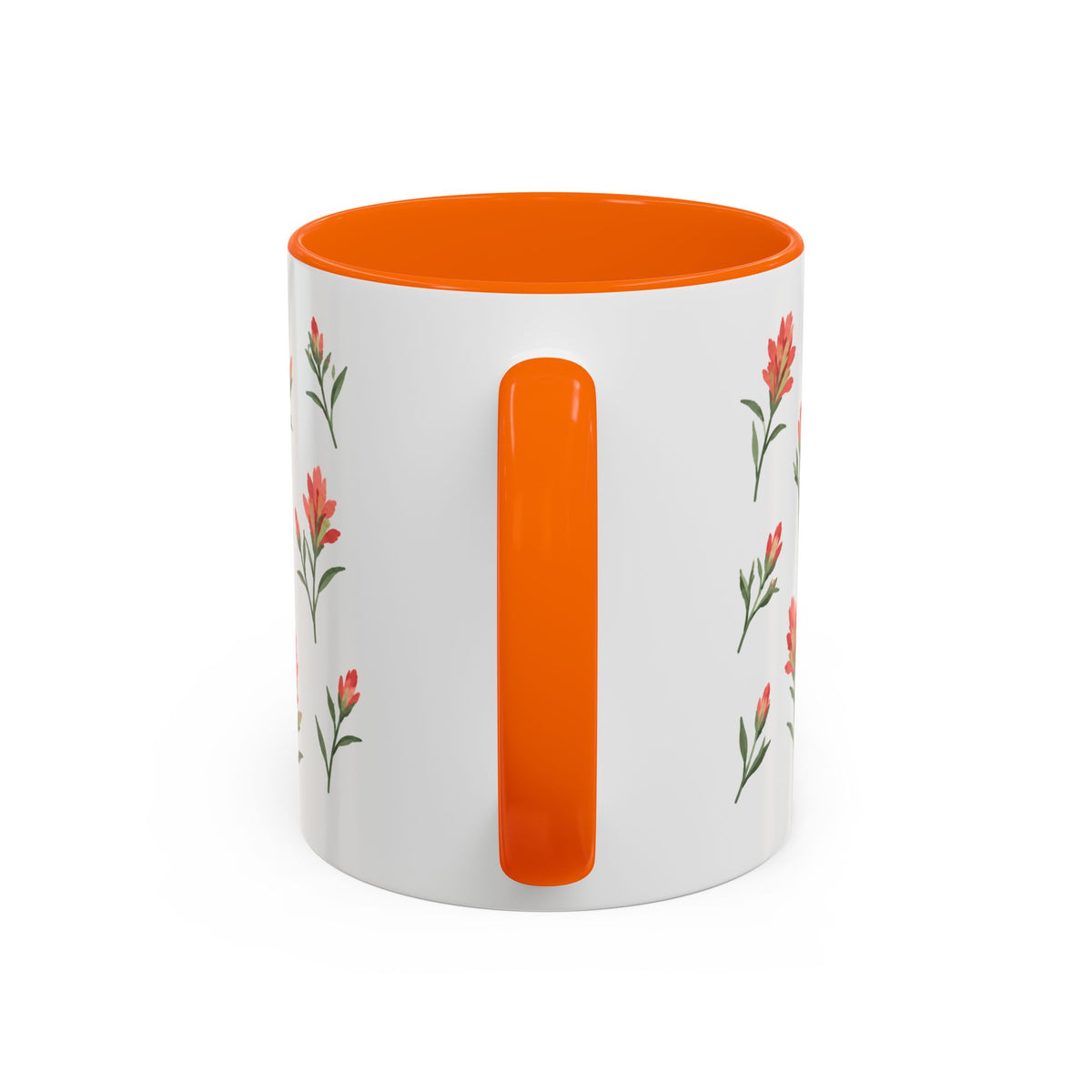 Wyoming Indian Paintbrush Mug, State Flower Floral Coffee Cup, 11oz Botanical Gift