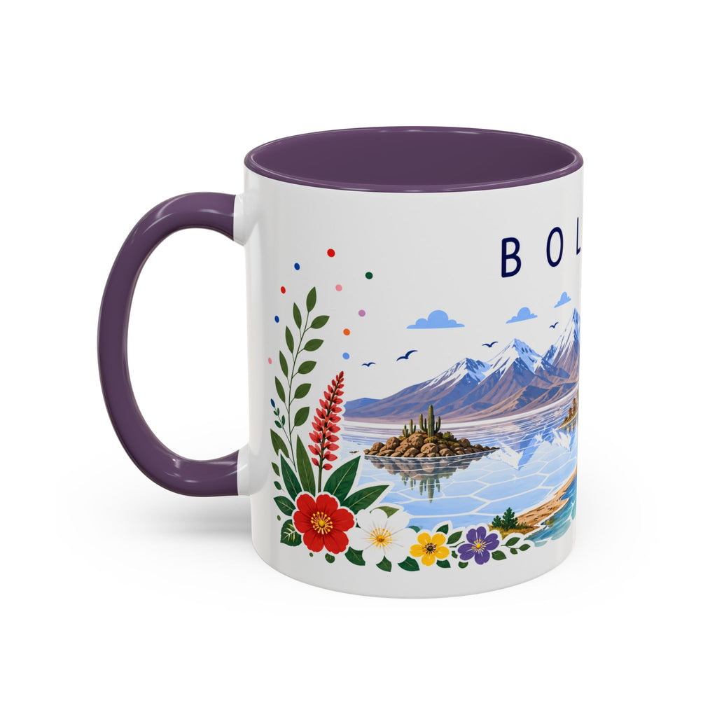 Bolivia Coffee Mug | Travel Souvenir Accent Mug | Place Gift Ceramic Cup 11oz 15oz