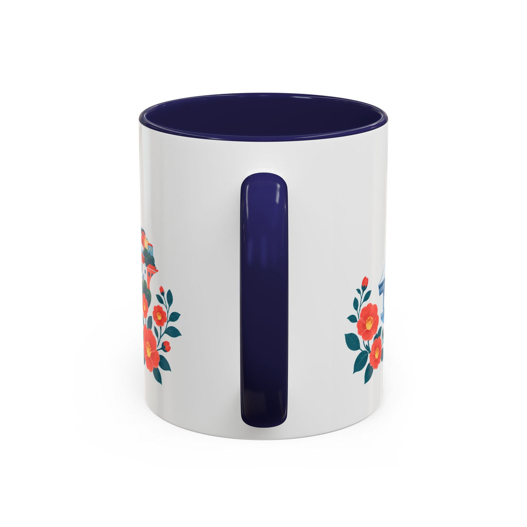 Busan Coffee Mug | South Korea Travel Souvenir | Porcelain Decal City Gift | 11oz 15oz Accent Mug