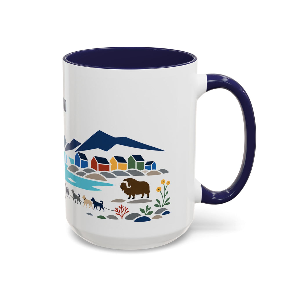 Greenland Coffee Mug | Travel Souvenir Accent Mug | Country Gift Ceramic Cup 11oz 15oz