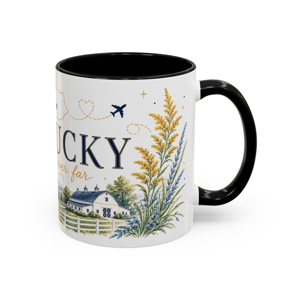 Kentucky Home State Mug | Moving Away Gift | Long Distance Friendship Coffee Cup | 11oz 15oz Accent Mug