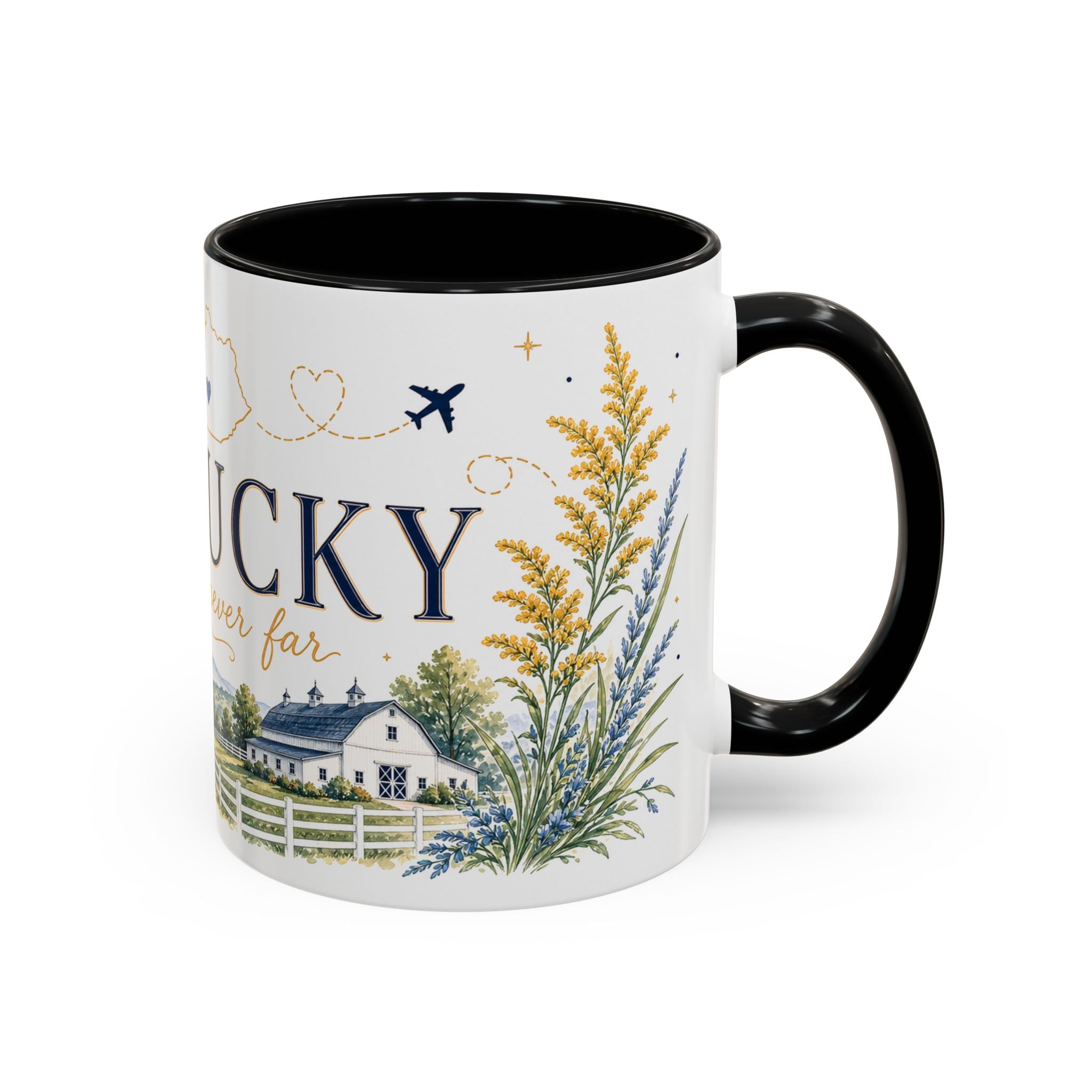 Kentucky Home State Mug | Moving Away Gift | Long Distance Friendship Coffee Cup | 11oz 15oz Accent Mug