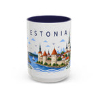 Estonia Coffee Mug | Travel Souvenir Accent Mug | Place Gift Ceramic Cup 11oz 15oz