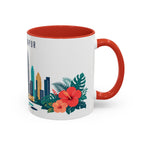 Kuala Lumpur Coffee Mug | Malaysia Travel Souvenir | Porcelain Decal City Gift | 11oz 15oz Accent Mug