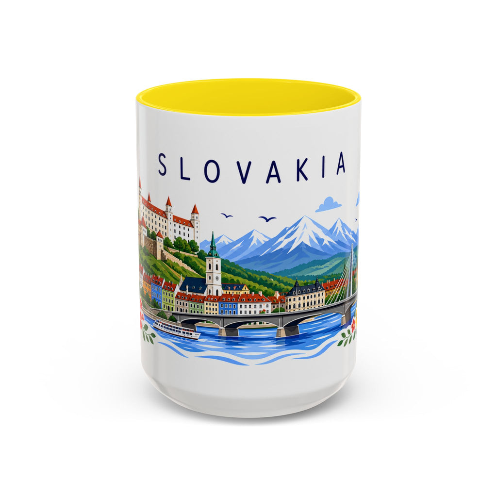Slovakia Coffee Mug | Travel Souvenir Accent Mug | Place Gift Ceramic Cup 11oz 15oz