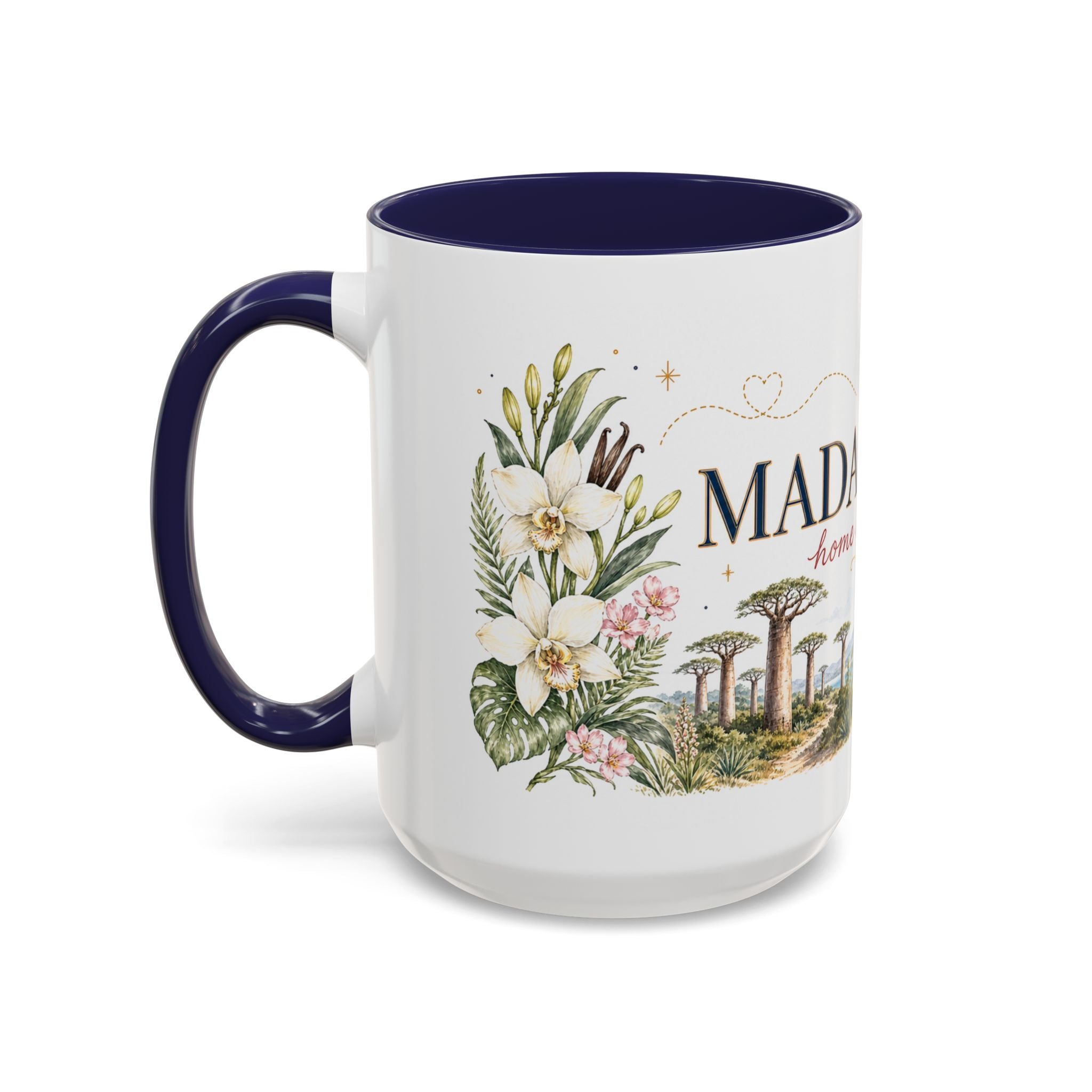 Madagascar Home Country Mug | Moving Away Gift | Long Distance Friendship | 11 oz 15 oz Accent Mug