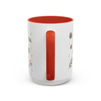 Rocky Mountain National Park Christmas Mug | Watercolor Travel Souvenir | Holiday Gift | Accent Ceramic Coffee Cup 11oz 15oz