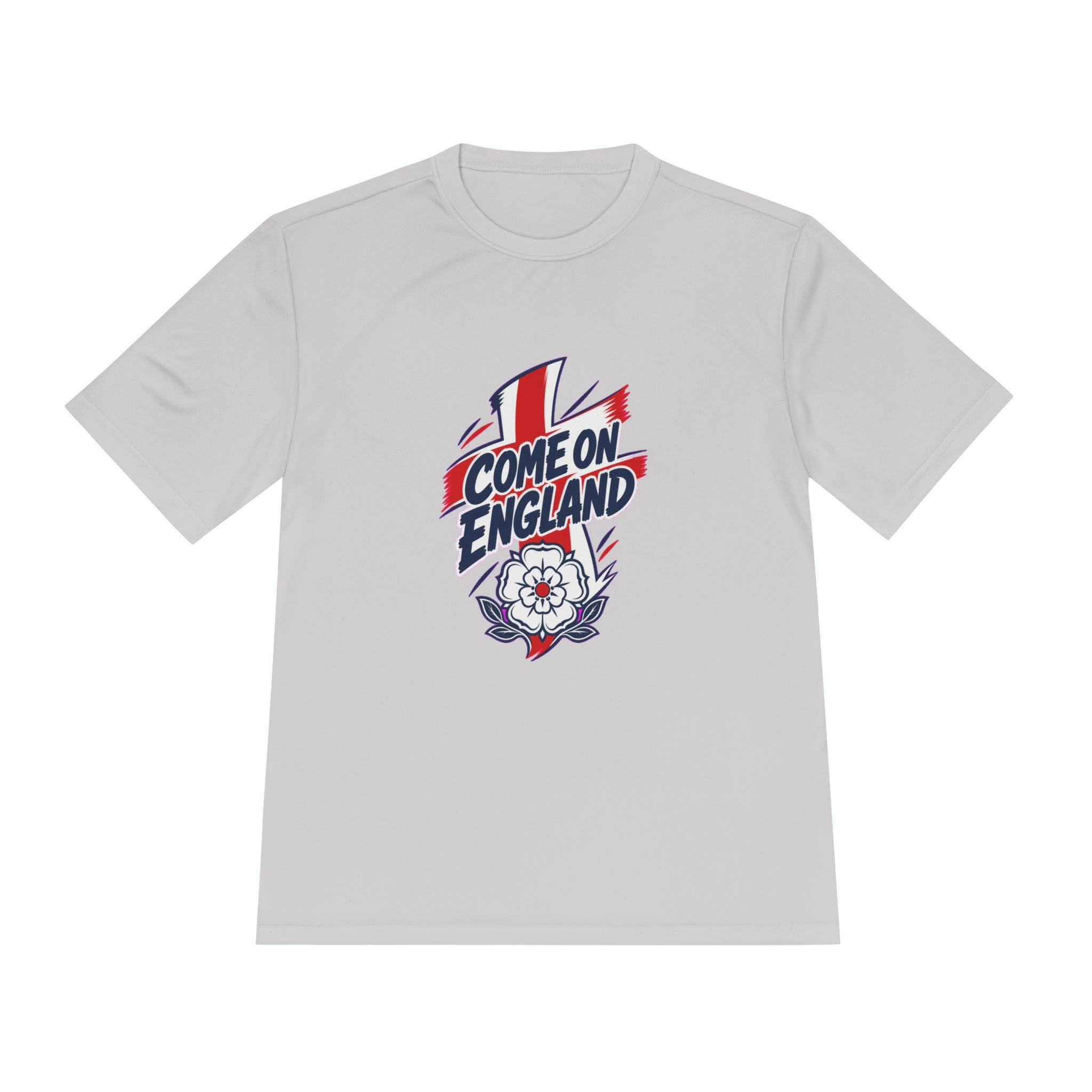 England Soccer Fan Tee, Come On England Sport Shirt