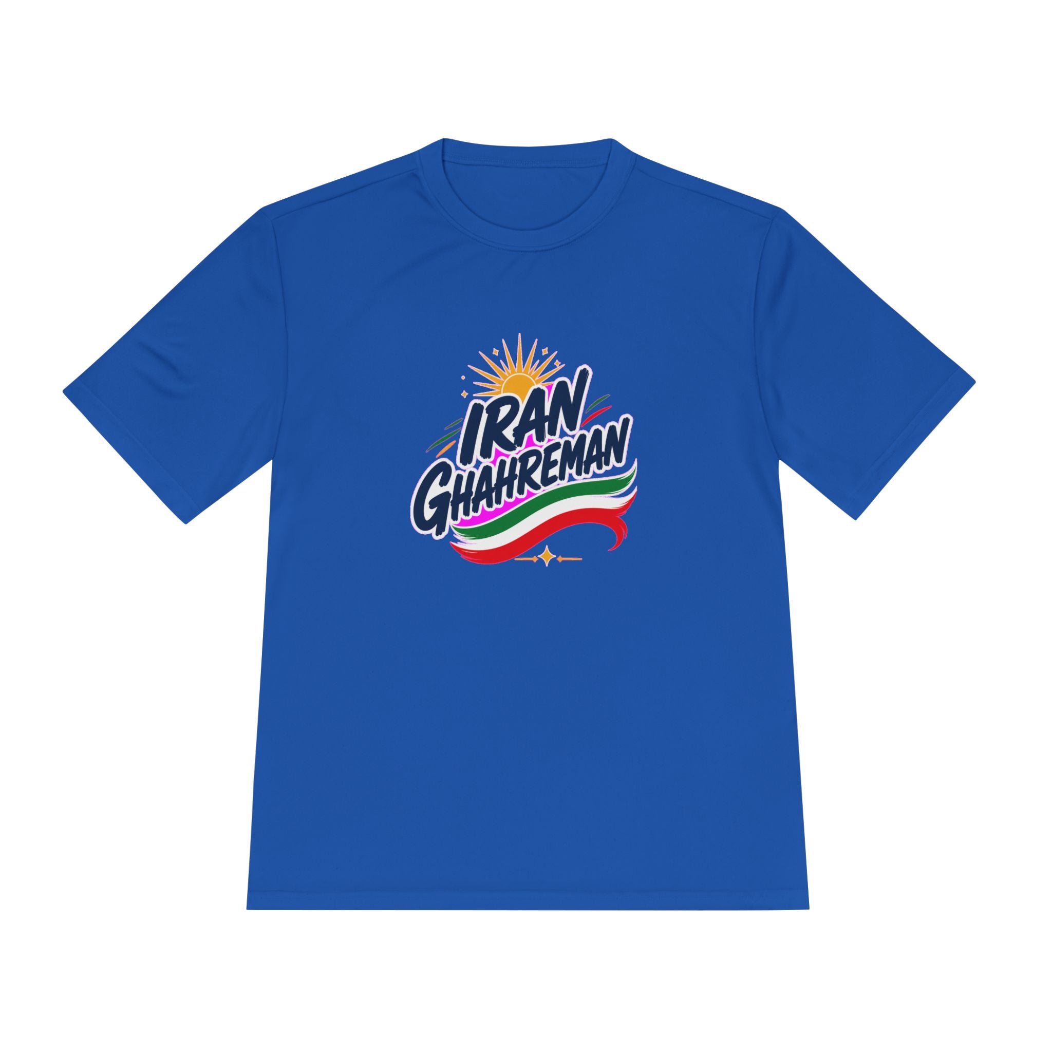 Iran Ghahreman Soccer Fan T-Shirt, Moisture-Wicking Sport Tee