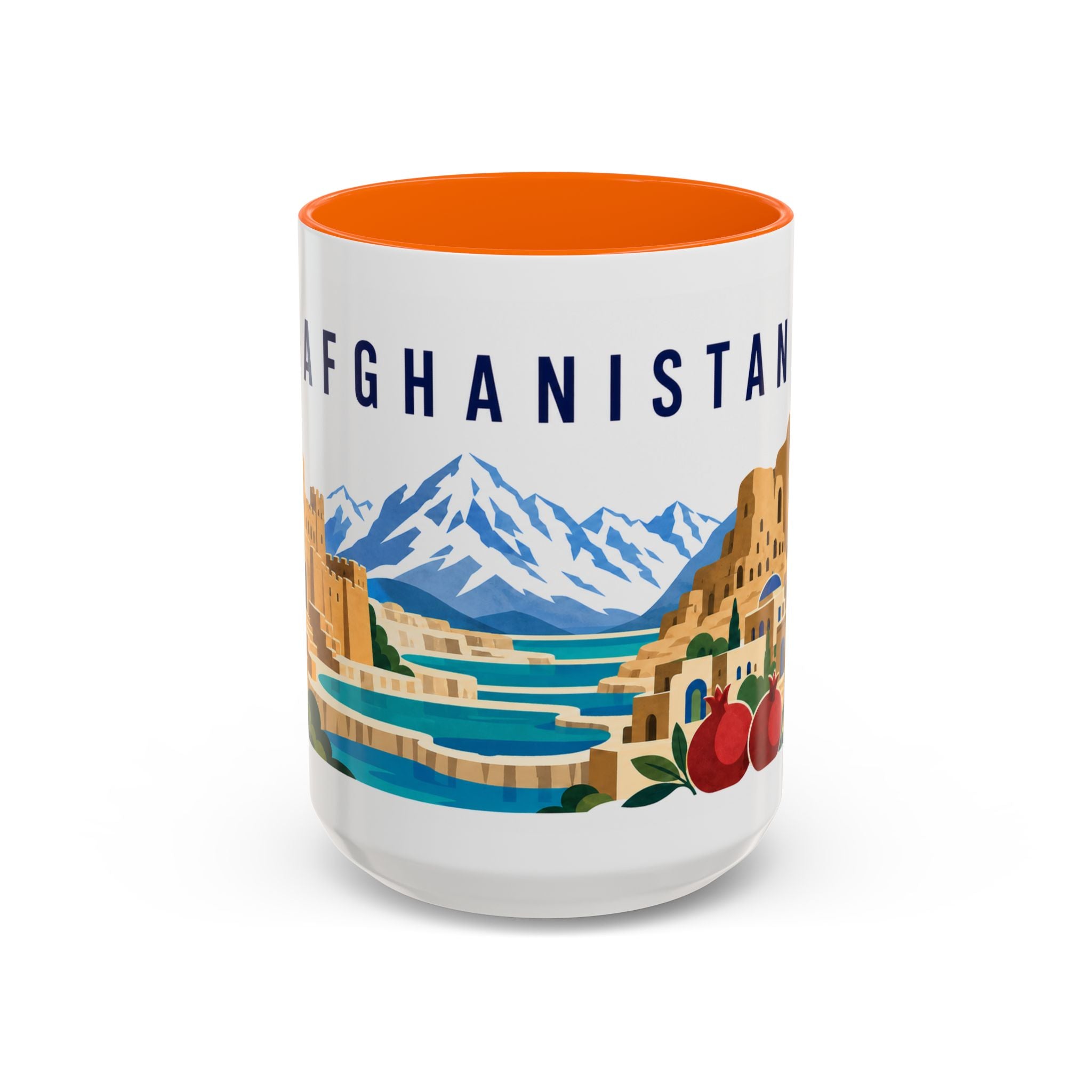 Afghanistan Coffee Mug | Travel Souvenir Accent Mug | Country Gift Ceramic Cup 11oz 15oz