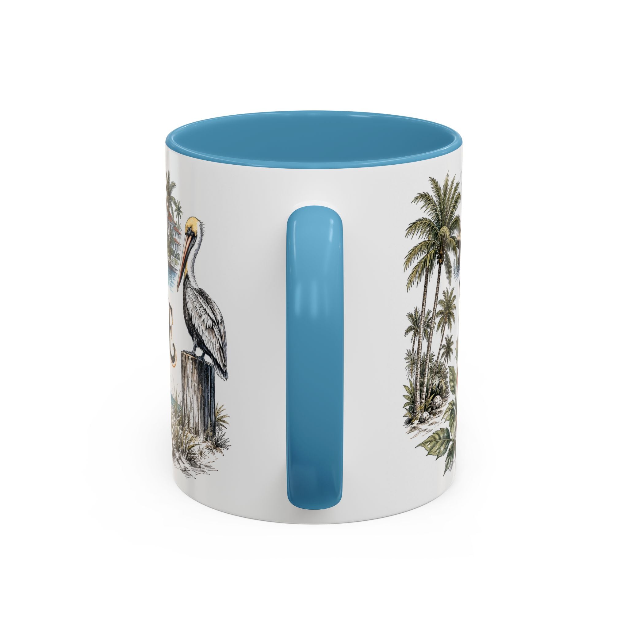 Fort Lauderdale Coffee Mug | United States Travel Souvenir | Vintage Illustrated City Gift | 11 oz 15 oz Accent Mug