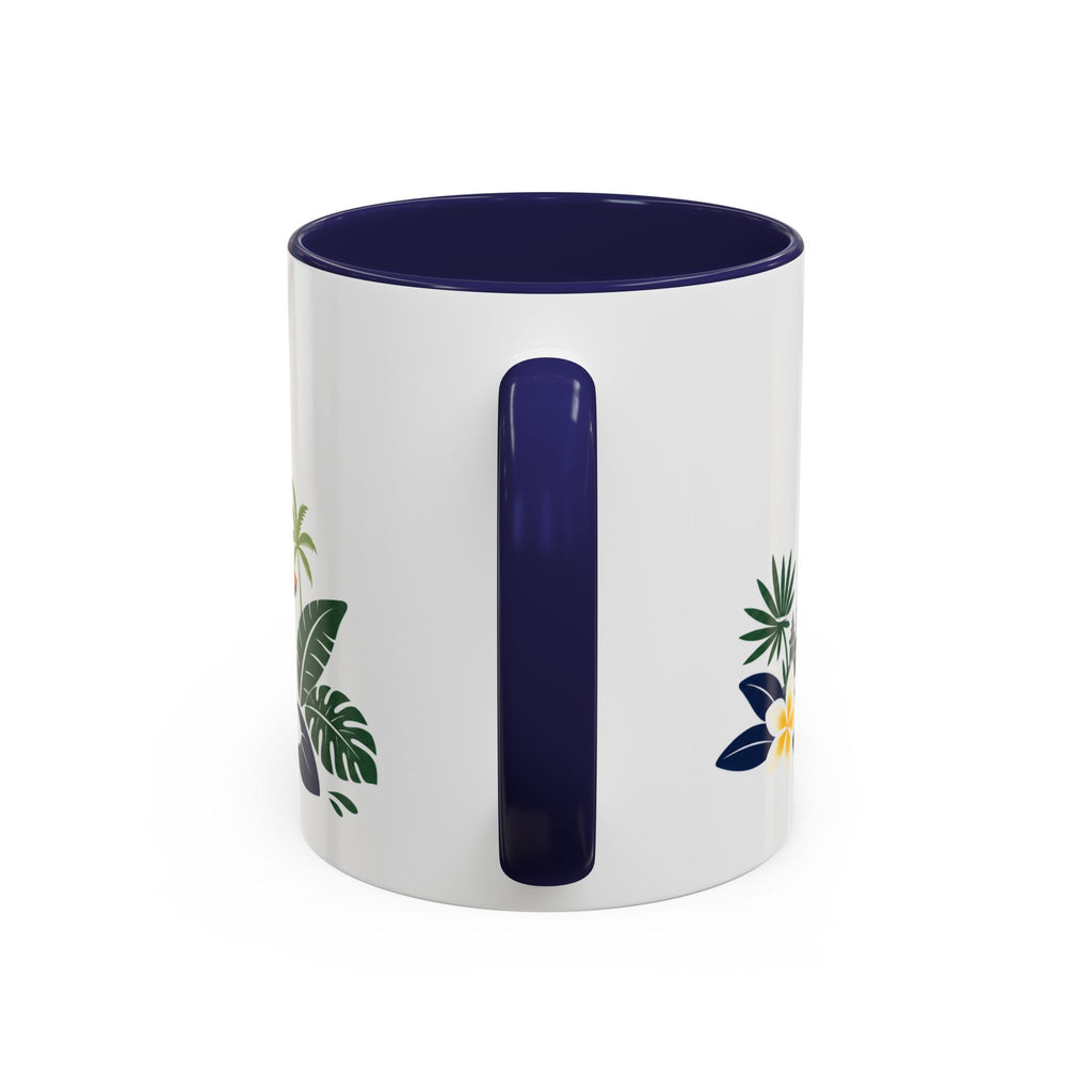 Denpasar Coffee Mug | Indonesia Travel Souvenir | Porcelain Decal City Gift | 11oz 15oz Accent Mug