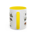 Berlin Coffee Mug | Germany Souvenir Travel Gift | Accent Color Ceramic 11oz 15oz