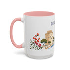 Thessaloniki Coffee Mug | Greece Travel Souvenir | Porcelain Decal City Gift | 11oz 15oz Accent Mug