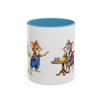 Town Mouse Country Mouse Mug | Storybook Tea Time Ceramic Mug (11oz/15oz)