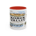 Kobuk Valley National Park Coffee Mug | Alaska Arctic Sand Dunes Gift | Accent Color Ceramic 11oz 15oz