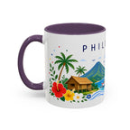 Philippines Coffee Mug | Travel Souvenir Accent Mug | Place Gift Ceramic Cup 11oz 15oz