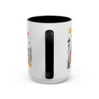 Madrid Travel Mug | European City Souvenir Accent Coffee Mug | 11oz 15oz Ceramic Cup