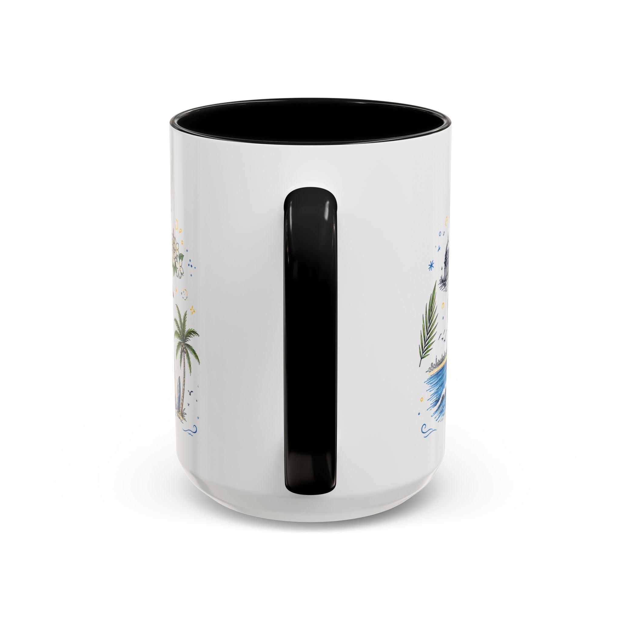 Chennai Coffee Mug | India Souvenir Travel Gift | Accent Color Ceramic 11oz 15oz