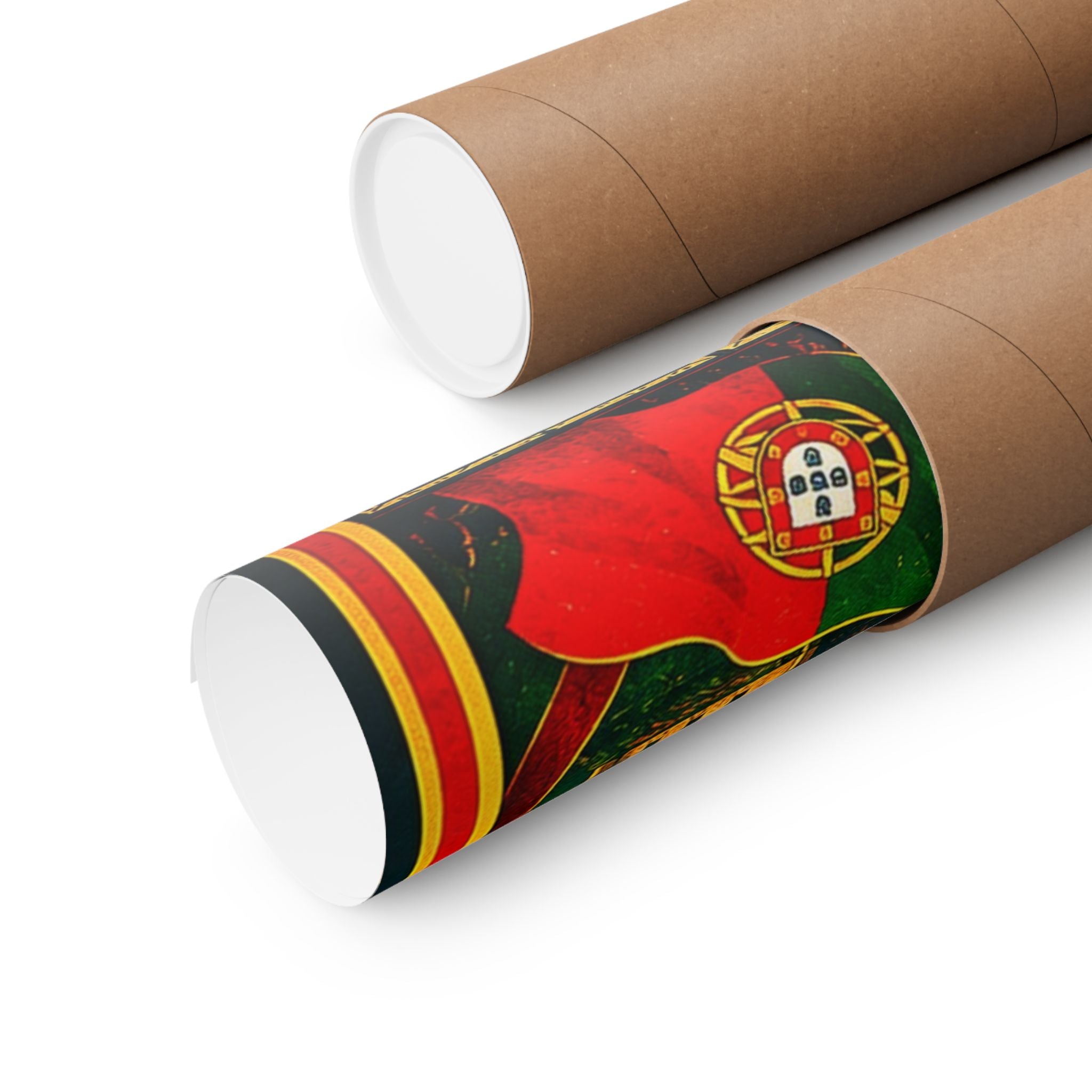 Portugal World Cup Poster | Rally Fan Art Print | 2026 Soccer Wall Decor