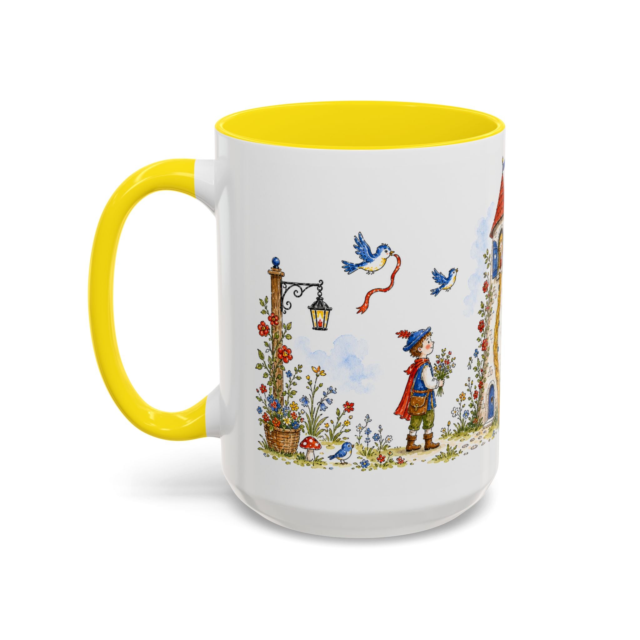 Rapunzel Mug | Tower Storybook Fairy Tale Accent Coffee Mug | EveryLegend
