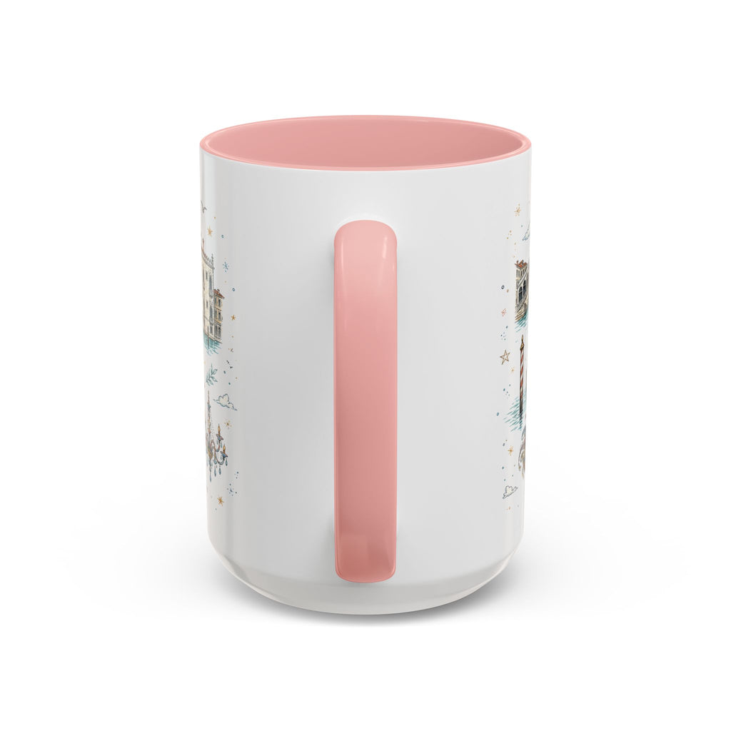 Venice Coffee Mug | Italy Souvenir Travel Gift | Accent Color Ceramic 11oz 15oz