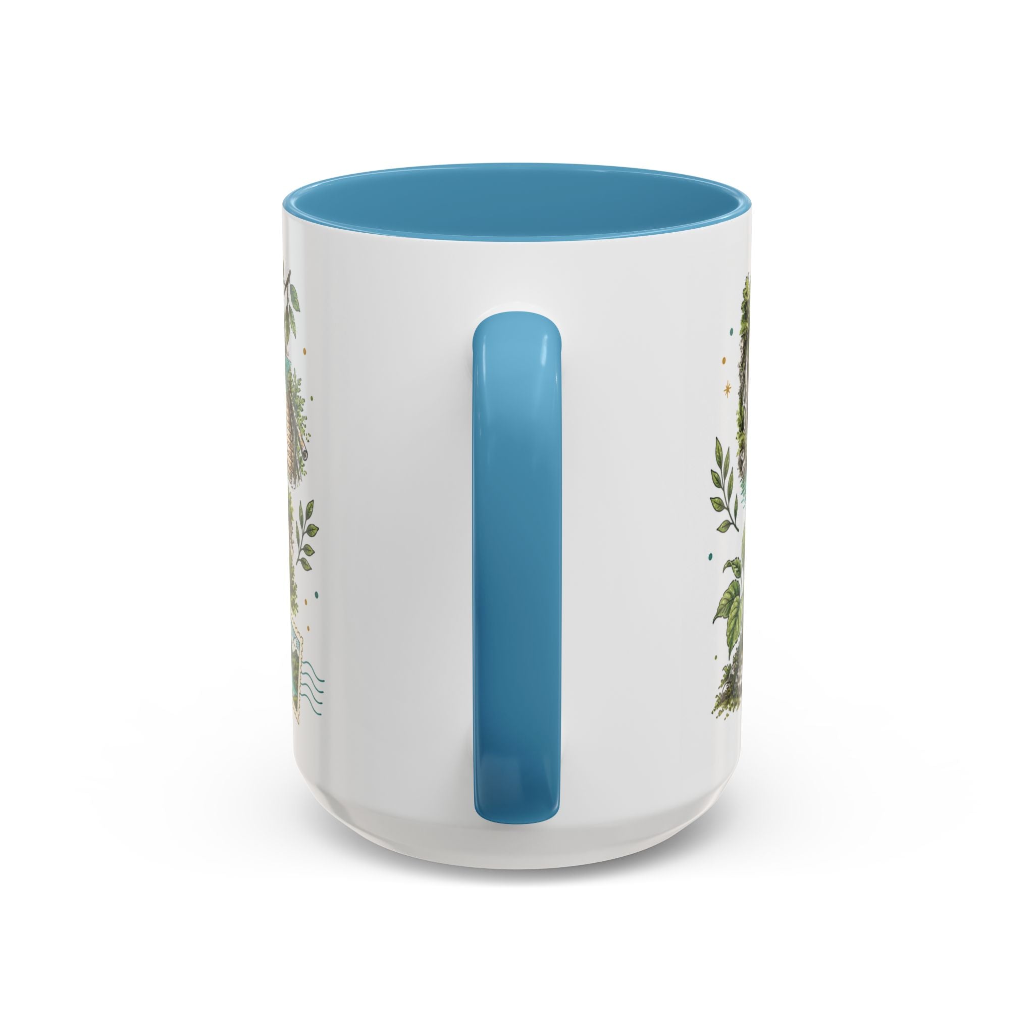 Plitvice Lakes Coffee Mug | Travel Destination Souvenir Gift | Accent Color Ceramic 11oz 15oz