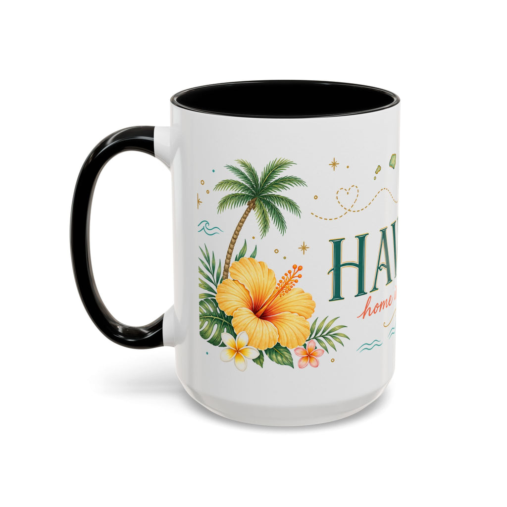 Hawaii State Map Mug | Moving Away Gift | Long Distance Friendship Coffee Cup