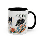 Chengdu Coffee Mug | China Travel Souvenir | Vintage Illustrated City Gift | 11 oz 15 oz Accent Mug