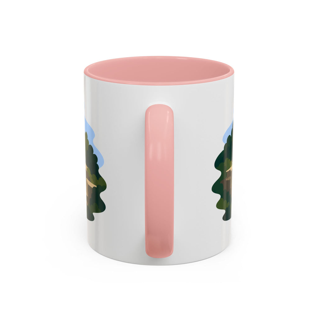 Mammoth Cave National Park Coffee Mug | Solid Color Block Park Souvenir | 11oz 15oz Accent Mug