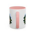 Mammoth Cave National Park Coffee Mug | Solid Color Block Park Souvenir | 11oz 15oz Accent Mug