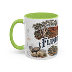 Flinders Ranges Mug, Australia Travel Souvenir, Bucket List Gift, Accent Ceramic Coffee Mug 11oz 15oz