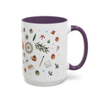 Florence Christmas Mug | Watercolor City Souvenir | Ceramic Coffee Cup (11oz 15oz)
