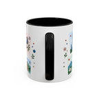Taipei Coffee Mug | Postage Stamp Collage Mug | Travel Souvenir Accent Cup 11oz 15oz