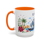 Qatar Coffee Mug | Travel Souvenir Accent Mug | Place Gift Ceramic Cup 11oz 15oz