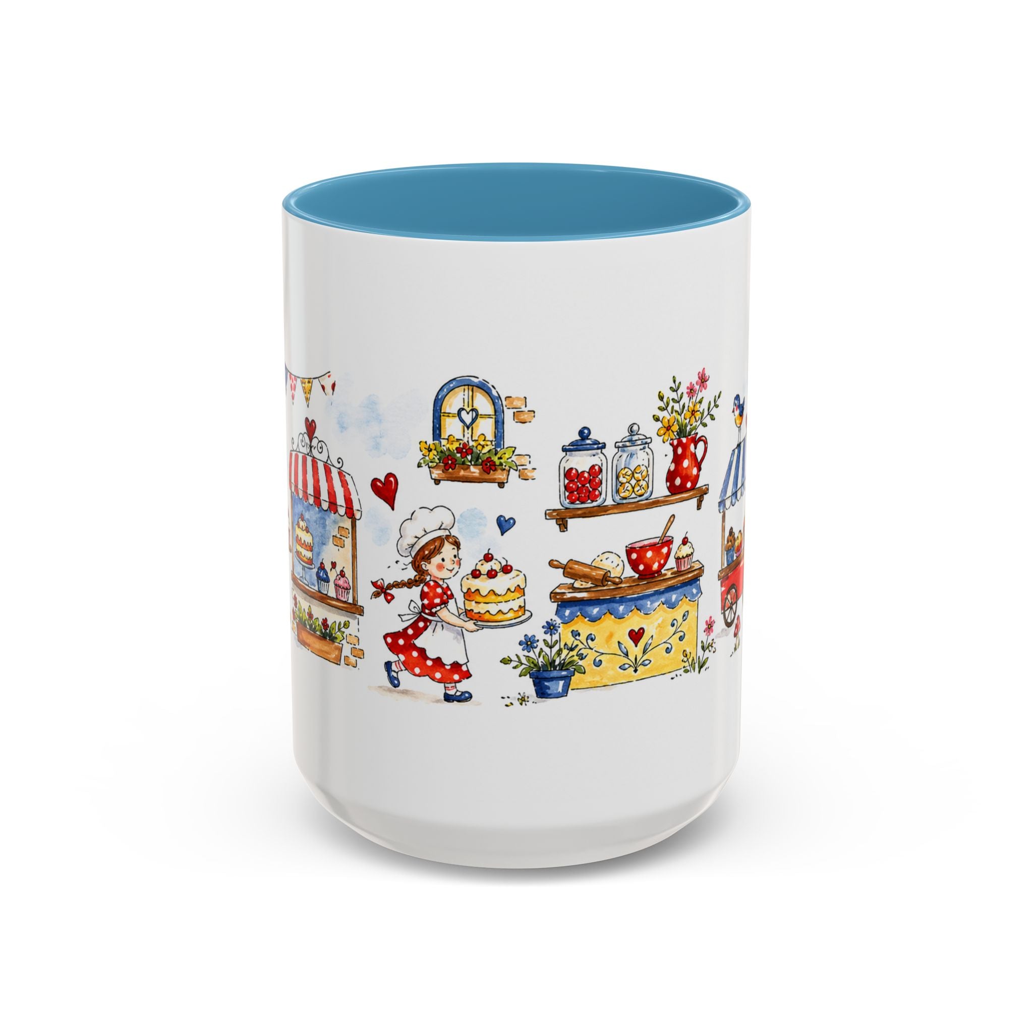 Cozy Bakery Village Mug | Storybook Pastry Accent Coffee Mug | EveryLegend