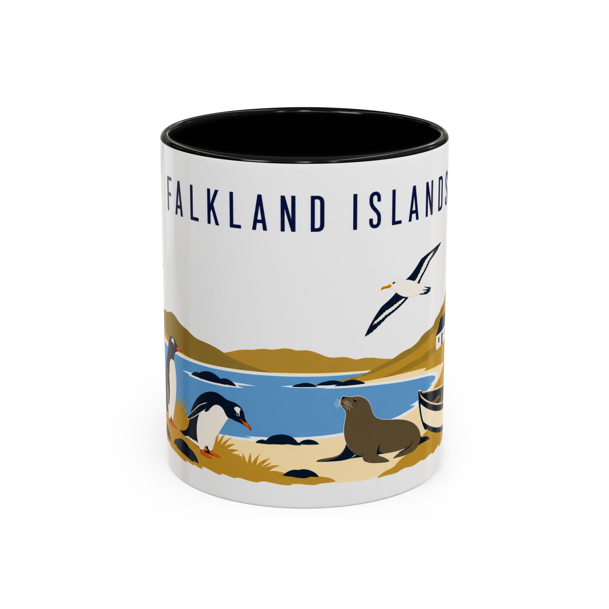 Falkland Islands Coffee Mug | Travel Souvenir Accent Mug | Country Gift Ceramic Cup 11oz 15oz