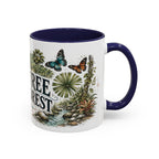 Daintree Rainforest Mug, Australia Travel Souvenir, Bucket List Gift, Accent Ceramic Coffee Mug 11oz 15oz