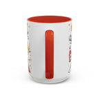 Dad Jokes Sorry Not Sorry Coffee Mug | Father's Day Gift for Dad | Accent Color Ceramic 11oz 15oz